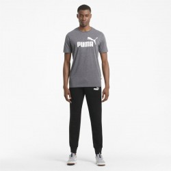 Puma Essential Παντελόνι Φόρμας Μαυρο Ανδρικο (586716-01)