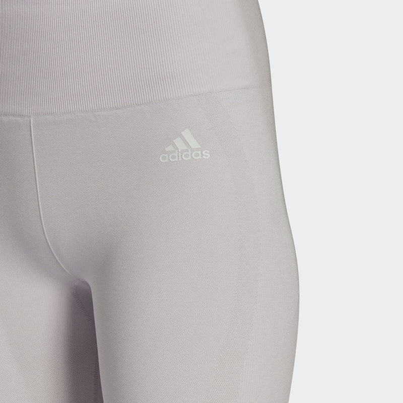 Adidas Aeroknit Seamless 7/8 Yoga Γυναικείο  Κολάν  Ροζ (HC9824)