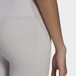 Adidas Aeroknit Seamless 7/8 Yoga Γυναικείο  Κολάν  Ροζ (HC9824)