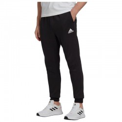 Adidas Performance Feel Cozy Παντελόνι Φόρμας με Λάστιχο Μαύρο (HL2236)