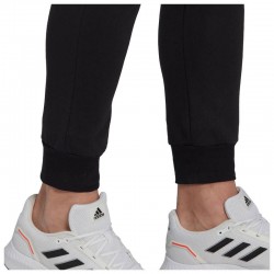 Adidas Performance Feel Cozy Παντελόνι Φόρμας με Λάστιχο Μαύρο (HL2236)