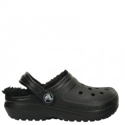 CROCS Classic Lined Clog K - Black/Black (207010-060)ΠΑΙΔΙΚΕΣ ΠΑΝΤΟΦΛΕΣ ΜΑΥΡΕΣ