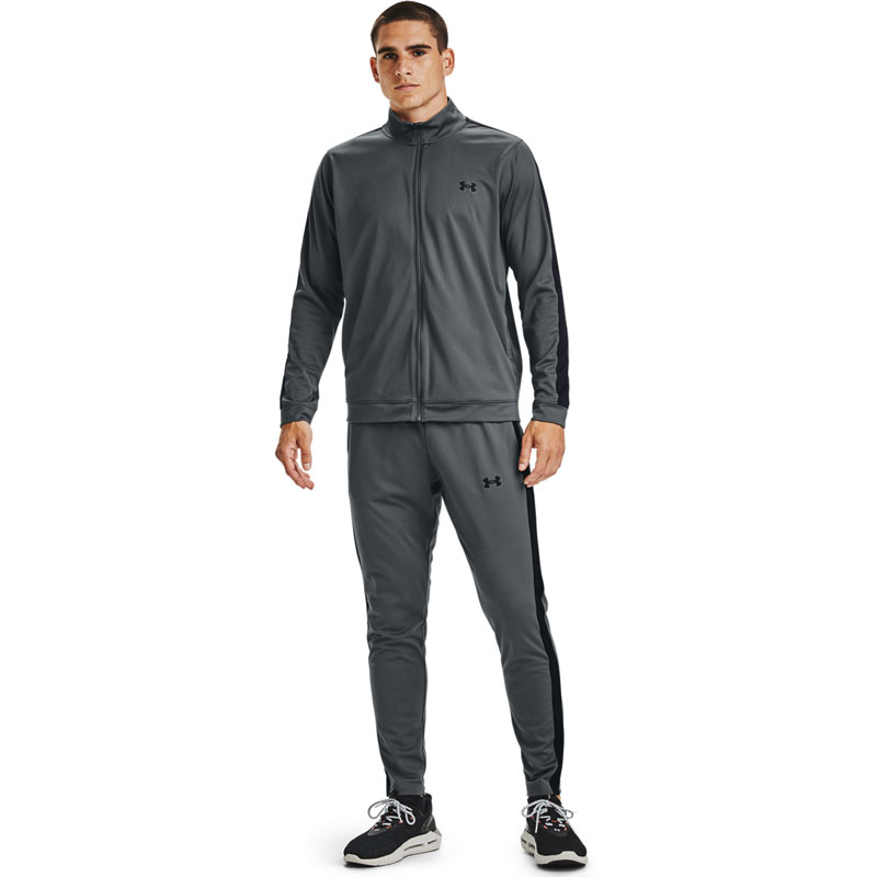 UNDER ARMOUR KNIT TRACK SUIT (1357139-012)Ανδρικο Σετ Φόρμας Γκρι