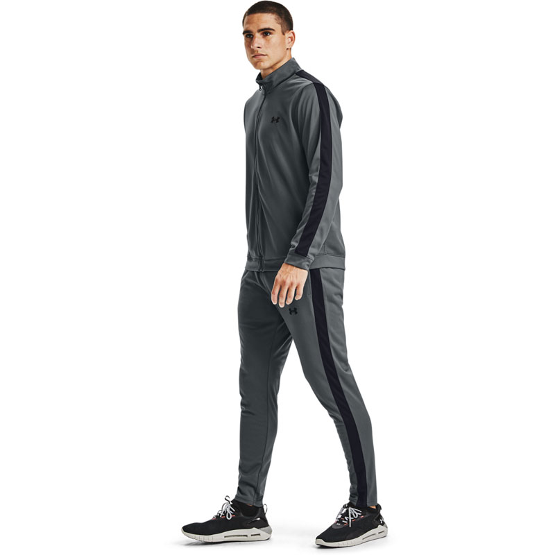 UNDER ARMOUR KNIT TRACK SUIT (1357139-012)Ανδρικο Σετ Φόρμας Γκρι