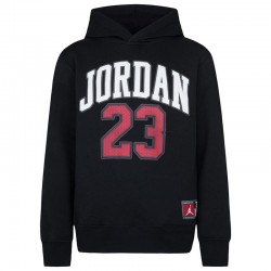 JORDAN BOYS FLEECE PULLOVER HOODIE (95C479-023)Παιδικό Φούτερ με Κουκούλα Μαύρο