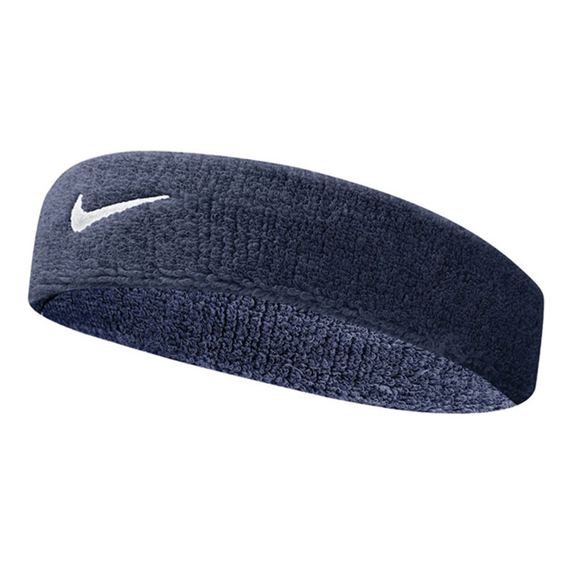 NIKE SWOOSH HEADBAND (N.NN.07-416) Αθλητικό Περιμετώπιο Μπλε