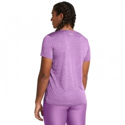 Under Armour Ssv Twist Fast Drying (1384227-560)ΓΥΝΑΙΚΕΙΟ T-SHIRT Provence Purple/Purple Ace/Purple Ace