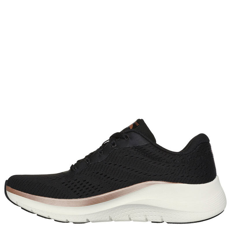 SKECHERS ARCH FIT 2.0 - GLOW THE DISTANCE (150067-BKRG)ΓΥΝΑΙΚΕΙΟ ΥΠΟΔΗΜΑ ΜΑΥΡΟ