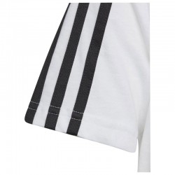 ADIDAS ESSENTIALS 3-STRIPES COTTON T-SHIRT KIDS (IC0605)ΠΑΙΔΙΚΟ T-SHIRT ΛΕΥΚΟ