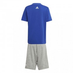 Adidas Essentials Logo Set KIDS (IS2470)ΠΑΙΔΙΚΟ ΣΕΤ ΜΠΛΕ/ΓΚΡΙ