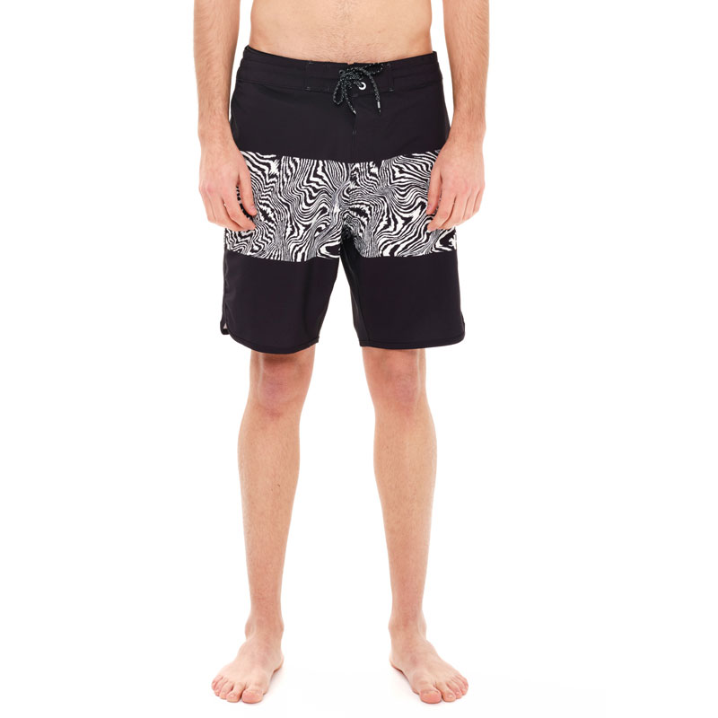 EMERSON BOARD SHORTS (241.EM524.22-PR432)ΑΝΔΡΙΚΟ ΜΑΓΙΟ ΜΑΥΡΟ