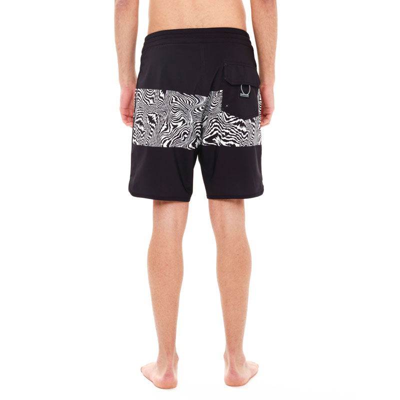 EMERSON BOARD SHORTS (241.EM524.22-PR432)ΑΝΔΡΙΚΟ ΜΑΓΙΟ ΜΑΥΡΟ