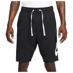 NIKE CLUB ALUMNI HBR FT SHORT (DX0502-010)ΑΝΔΡΙΚΗ ΒΕΡΜΟΥΔΑ ΜΑΥΡΟ/ΛΕΥΚΟ