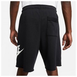 NIKE CLUB ALUMNI HBR FT SHORT (DX0502-010)ΑΝΔΡΙΚΗ ΒΕΡΜΟΥΔΑ ΜΑΥΡΟ/ΛΕΥΚΟ