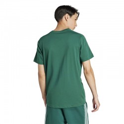 ADIDAS ESSENTIALS SINGLE JERSEY 3-STRIPES TEE (IS1333)ΑΝΔΡΙΚΟ T-SHIRT ΠΡΑΣΙΝΟ