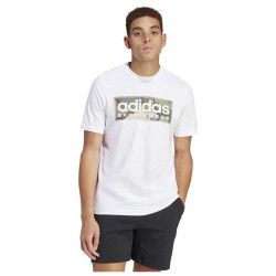 ADIDAS CAMO LINEAR GRAPHIC TEE (IN6473)ΑΝΔΡΙΚΟ T-SHIRT ΛΕΥΚΟ