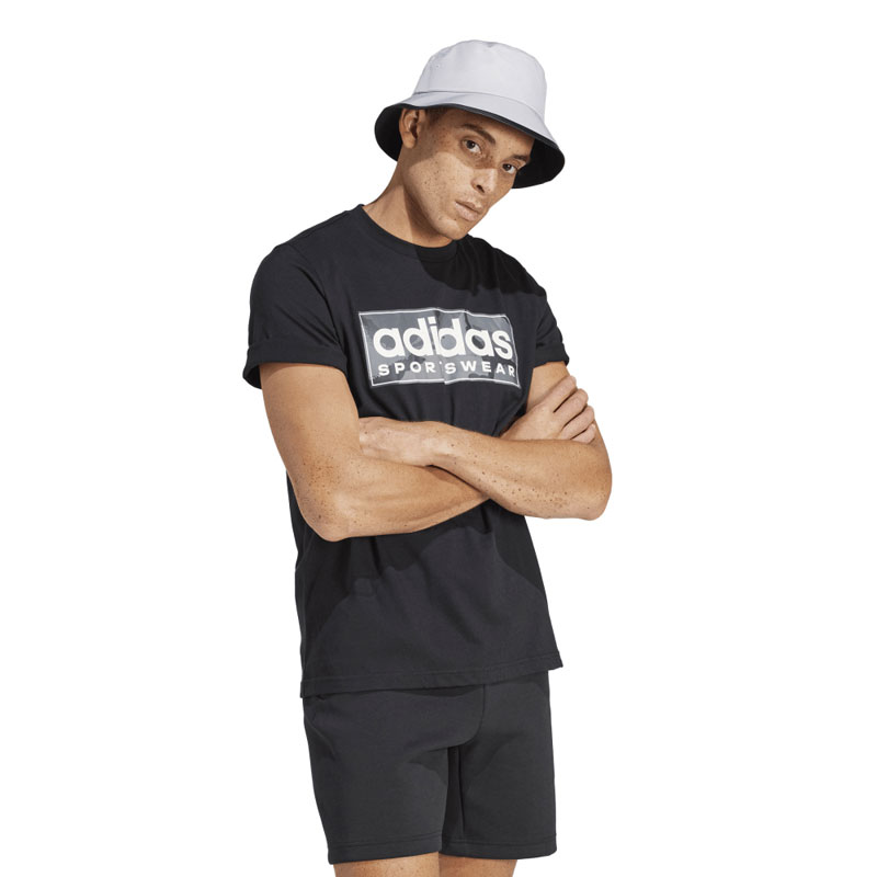 ADIDAS CAMO LINEAR GRAPHIC TEE (IR5825)ΑΝΔΡΙΚΟ T-SHIRT ΜΑΥΡΟ