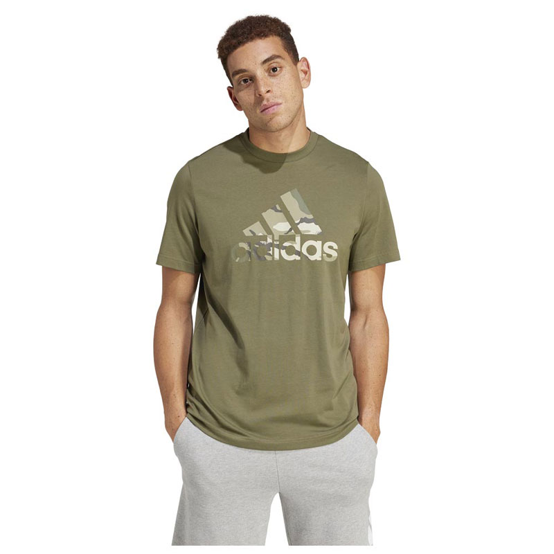 ADIDAS CAMO BADGE OF SPORT GRAPHIC TEE (IR5830)ΑΝΔΡΙΚΟ T-SHIRT Olive Strata