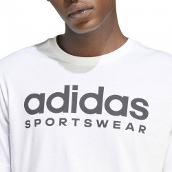 ADIDAS SPORTWEAR TEE MENS (IW8835)ΑΝΔΡΙΚΟ T-SHIRT ΛΕΥΚΟ