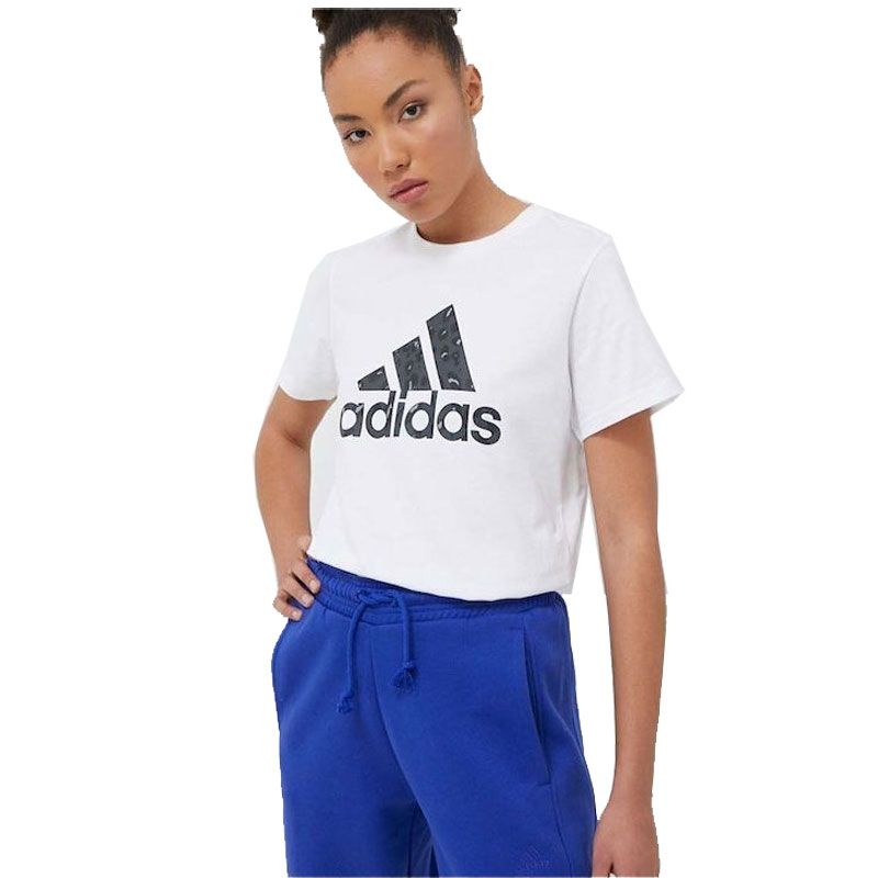 ADIDAS W ANIMAL GT (IV9378)ΓΥΝΑΙΚΕΙΟ T-SHIRT ΛΕΥΚΟ