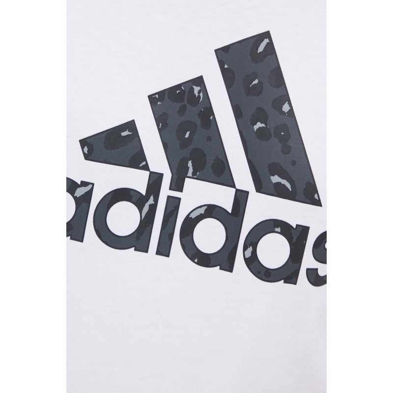 ADIDAS W ANIMAL GT (IV9378)ΓΥΝΑΙΚΕΙΟ T-SHIRT ΛΕΥΚΟ