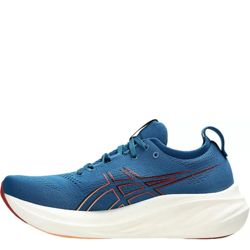 ASICS GEL-NIMBUS 26 (1011B794-404)ΑΝΔΡΙΚΑ ΠΑΠΟΥΤΣΙΑ Rich Navy/Faded Orange