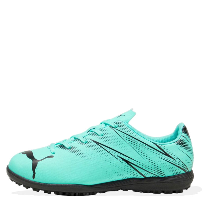 PUMA ATTACANTO JR TT Electric Peppermint (107481-10)ΠΑΙΔΙΚΑ ΠΑΠΟΥΤΣΙΑ ΠΟΔΟΣΦΑΙΡΟΥ ΜΕ ΣΧΑΡΑ