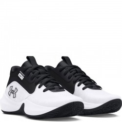 Under Armour Lockdown 7 GS Παιδικά Μποτάκια ΛΕΥΚΟ (3028513-102)