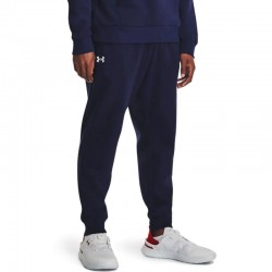 UNDER ARMOUR RIVAL FLEECE JOGGERS (1379774-410)ΑΝΔΡΙΚΟ ΠΑΝΤΕΛΟΝΙ ΦΟΡΜΑΣ ΜΠΛΕ