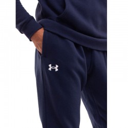 UNDER ARMOUR RIVAL FLEECE JOGGERS (1379774-410)ΑΝΔΡΙΚΟ ΠΑΝΤΕΛΟΝΙ ΦΟΡΜΑΣ ΜΠΛΕ