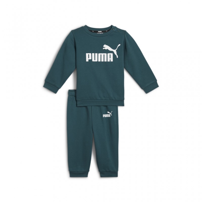 PUMA Essentials Minicats Crew Neck Jogger Suit Toddler (846141-23)ΒΡΕΦΙΚΟ ΣΕΤ ΦΟΡΜΕΣ ΠΡΑΣΙΝΟ