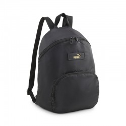 PUMA Core Pop Backpack (090645-01)ΤΣΑΝΤΑ ΠΛΑΤΗΣ ΜΑΥΡΗ/ΧΡΥΣΗ