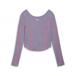 PUMA CLOUDSPUN Long Sleeve Top Women (525775-30)ΓΥΝΑΙΚΕΙΟ ΜΠΛΟΥΖΑΚΙ Pale Plum