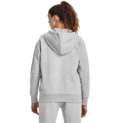 UNDER ARMOUR UA RIVAL FLEECE FZ HOODIE WMNS (1379497-012)ΓΥΝΑΙΚΕΙΑ ΖΑΚΕΤΑ ΓΚΡΙ