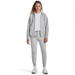 UNDER ARMOUR UA RIVAL FLEECE FZ HOODIE WMNS (1379497-012)ΓΥΝΑΙΚΕΙΑ ΖΑΚΕΤΑ ΓΚΡΙ