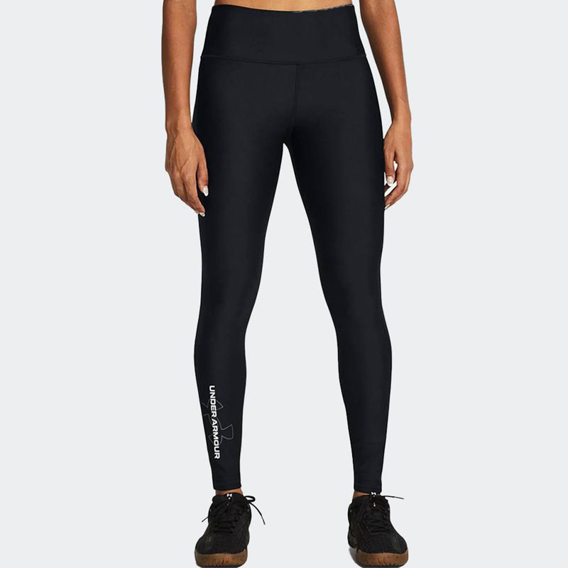 UNDER ARMOUR Tech Branded Legging (1386408-001)ΓΥΝΑΙΚΕΙΟ ΚΟΛΑΝ ΜΑΥΡΟ