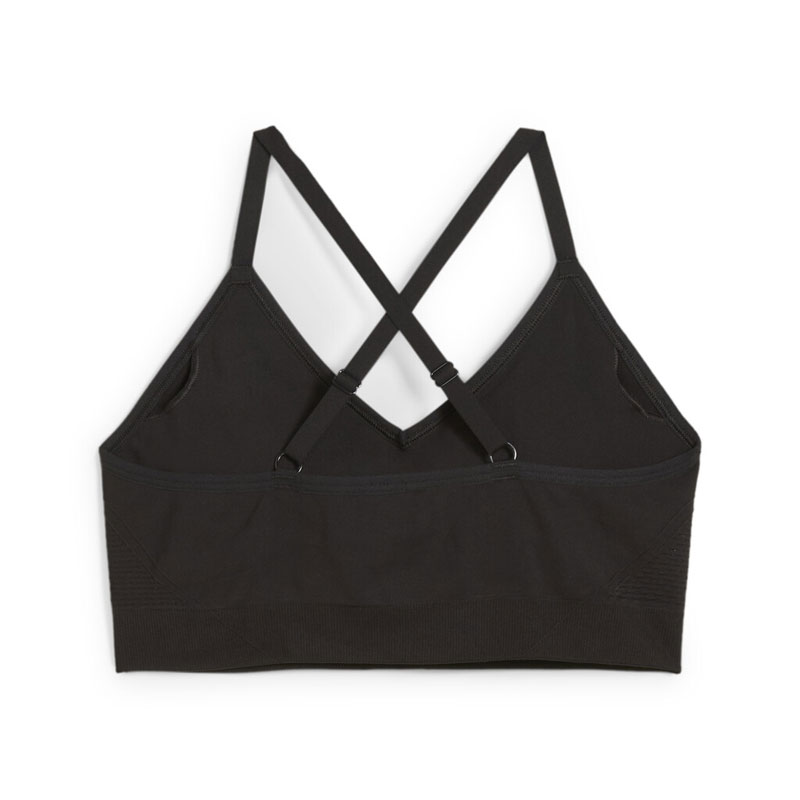 PUMA MOVE SHAPELUXE SEAMLESS BRA (524362-51)ΓΥΝΑΙΚΕΙΟ ΜΠΟΥΣΤΑΚΙ ΜΑΥΡΟ