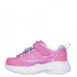 SKECHERS SNUGGLE SNEAKS (302214N-PKMT)ΒΡΕΦΙΚΑ ΠΑΠΟΥΤΣΙΑ PINK/MULTI