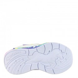 SKECHERS UNICORN CHASER (302298N-LVMT)ΒΡΕΦΙΚΑ ΠΑΠΟΥΤΣΙΑ ΦΩΤΙΖΟΜΕΝΑ  LAVENDER/MULTI