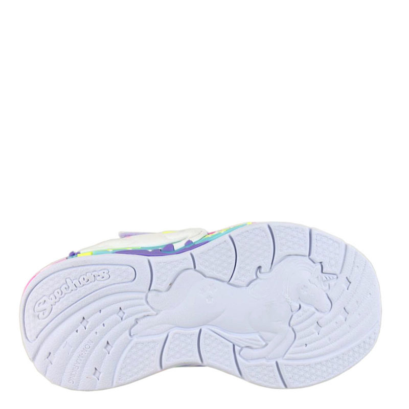 SKECHERS UNICORN CHASER (302298N-LVMT)ΒΡΕΦΙΚΑ ΠΑΠΟΥΤΣΙΑ ΦΩΤΙΖΟΜΕΝΑ  LAVENDER/MULTI