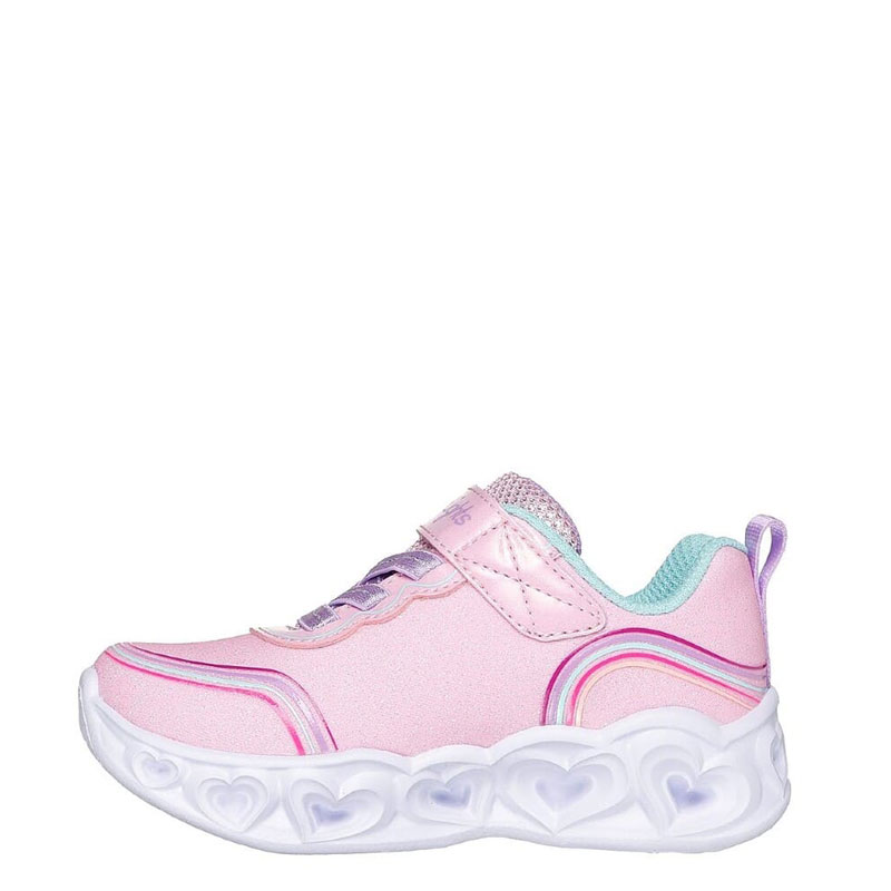 SKECHERS HEART LIGHTS RETRO (302689N-LPMT)ΒΡΕΦΙΚΑ ΠΑΠΟΥΤΣΙΑ ΦΩΤΙΖΟΜΕΝΑ ΡΟΖ