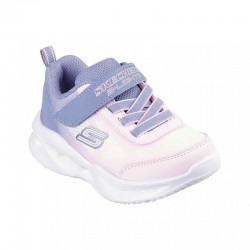 Skechers Sola Glow Infant (303714N-GYLP)ΒΡΕΦΙΚΑ ΠΑΠΟΥΤΣΙΑ ΦΩΤΙΖΟΜΕΝΑ GRAY/LIGHT PINK