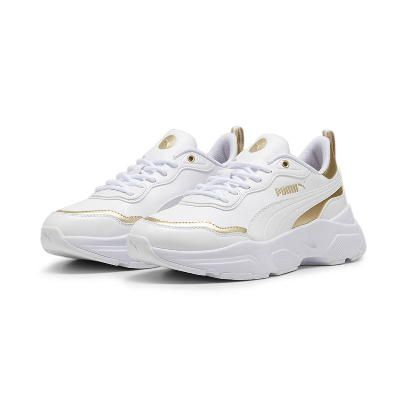 PUMA Cassia Rose Metallic Dream (397802-01)ΓΥΝΑΙΚΕΙΑ ΠΑΠΟΥΤΣΙΑ WHITE/GOLD