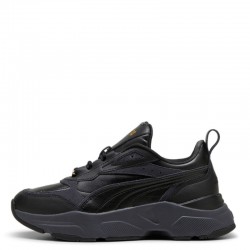 Puma Cassia Lux (397837-03)ΓΥΝΑΙΚΕΙΑ ΠΑΠΟΥΤΣΙΑ BLACK/GRAY/GOLD