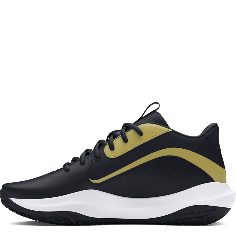 UNDER ARMOUR Lockdown 7 (3028512-001)ΑΝΔΡΙΚΑ ΠΑΠΟΥΤΣΙΑ ΜΠΑΣΚΕΤ Black/Black/Metallic Gold