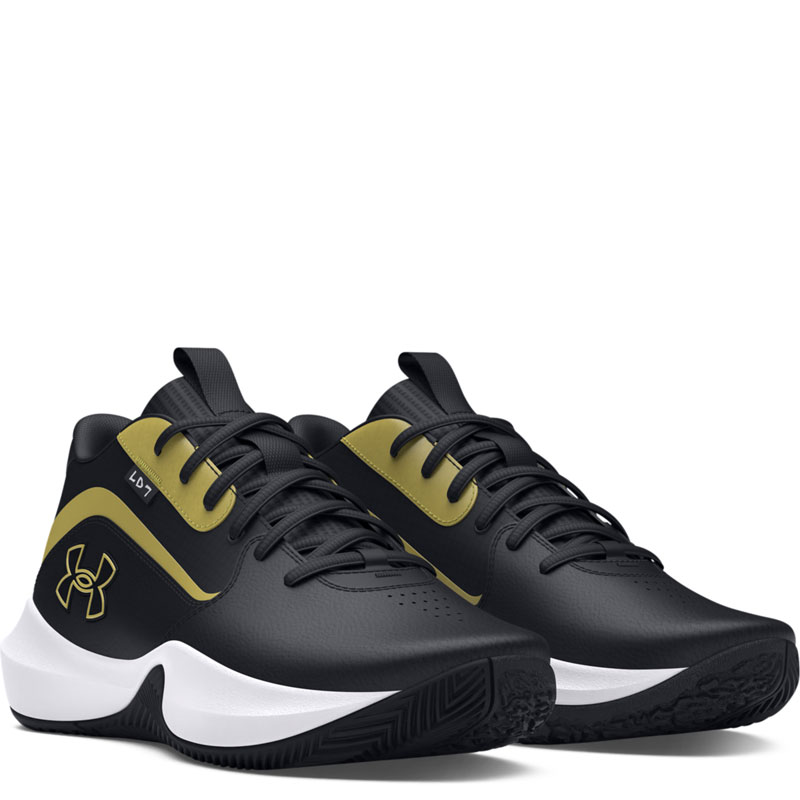 UNDER ARMOUR Lockdown 7 (3028512-001)ΑΝΔΡΙΚΑ ΠΑΠΟΥΤΣΙΑ ΜΠΑΣΚΕΤ Black/Black/Metallic Gold