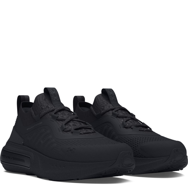 UNDER ARMOUR Phantom 4 (3027593-002)ΑΝΔΡΙΚΑ ΠΑΠΟΥΤΣΙΑ RUNNING ΜΑΥΡΑ