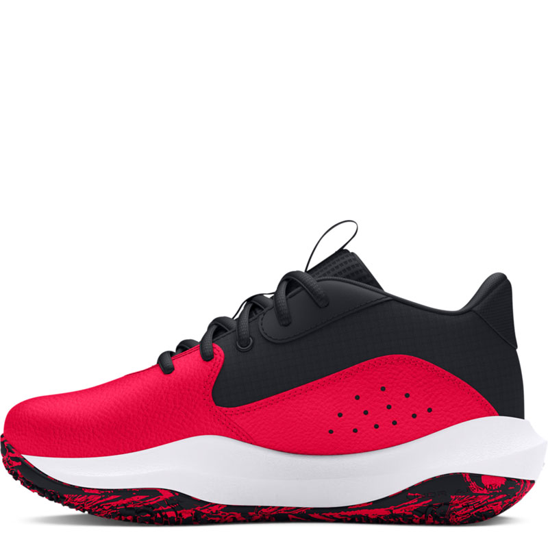 Under Armour Lockdown 7 PS (3028514-600)ΠΑΙΔΙΚΑ ΠΑΠΟΥΤΣΙΑ ΜΠΑΣΚΕΤ Red/Black/White