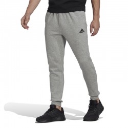 Adidas Sportswear Feelcozy Regular Tapered Small Logo (HL2230)Ανδρικο Παντελόνι Φόρμας με Λάστιχο Γκρι