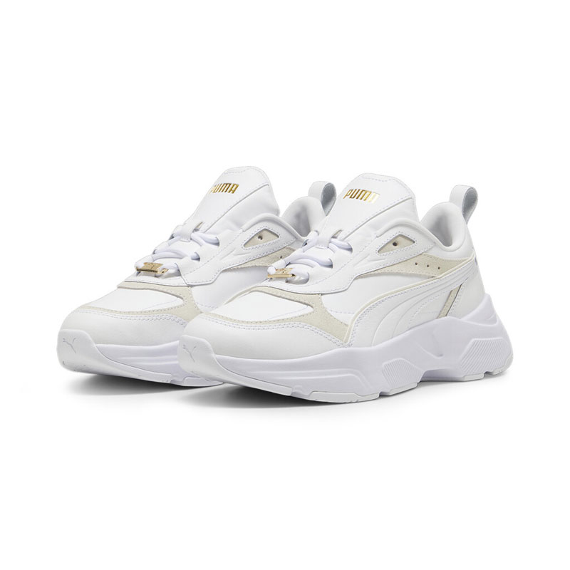 PUMA Cassia Lux (397837-01)ΓΥΝΑΙΚΕΙΟ ΥΠΟΔΗΜΑ White/Alpine Snow/Gold